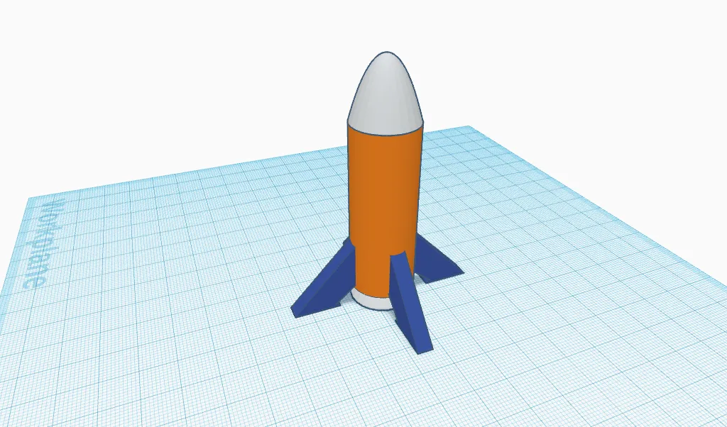 Rocketship (2 designs) by Nebula Printing | Download free STL model ...