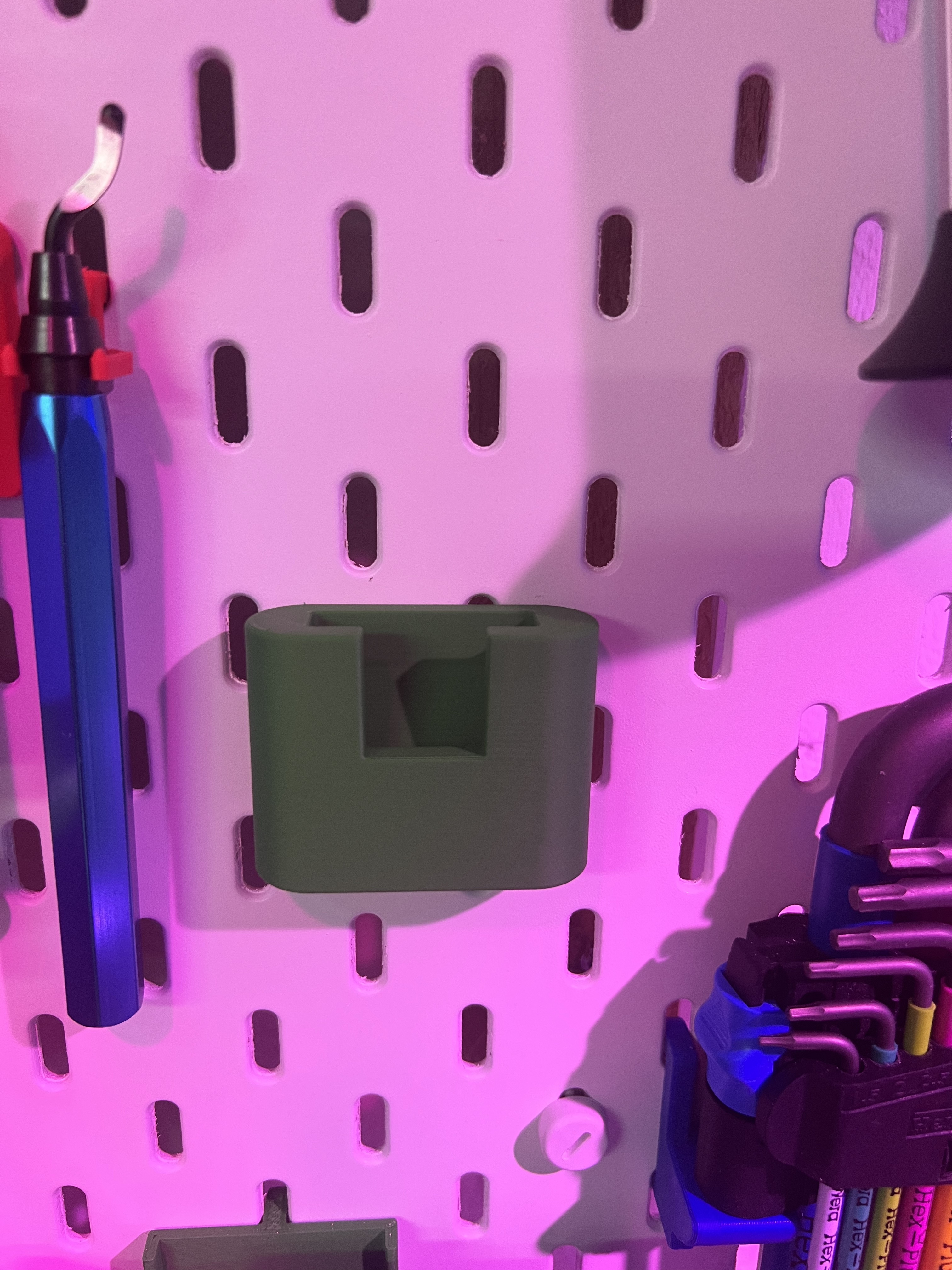 Skadis Bambu Lab Scraper Holder