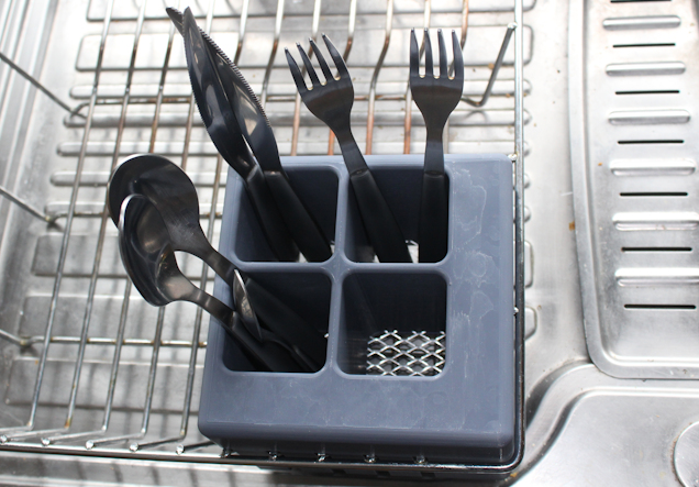Miniatura 2 do modelo 3D Cutlery Drainer