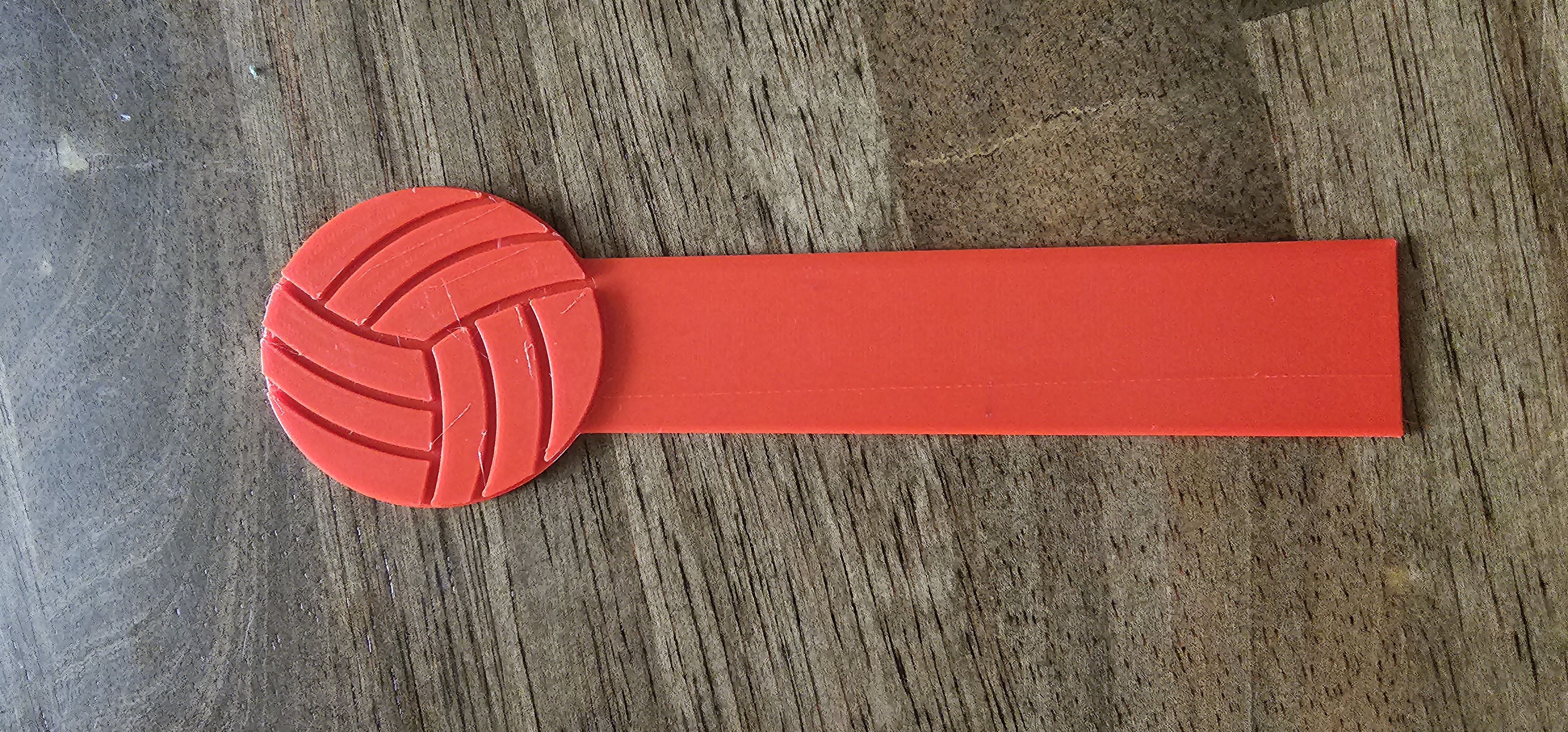 Volleyball Bookmark