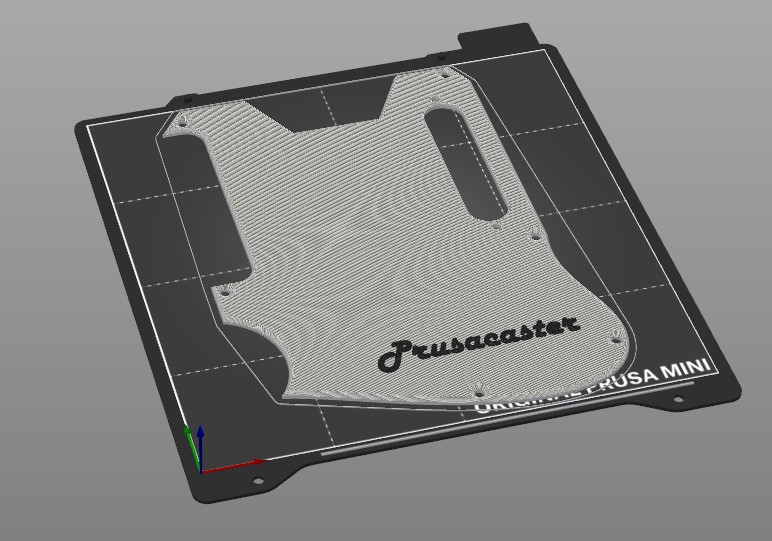 Prusacaster Pickguard