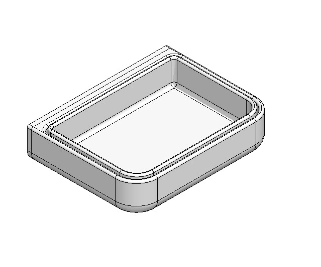 Very beautiful - Small soap dish with invisible mount - Easy to maintain