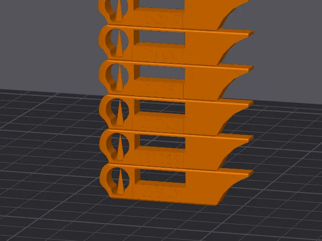 Temp Tower BambuLab X1C 200-230