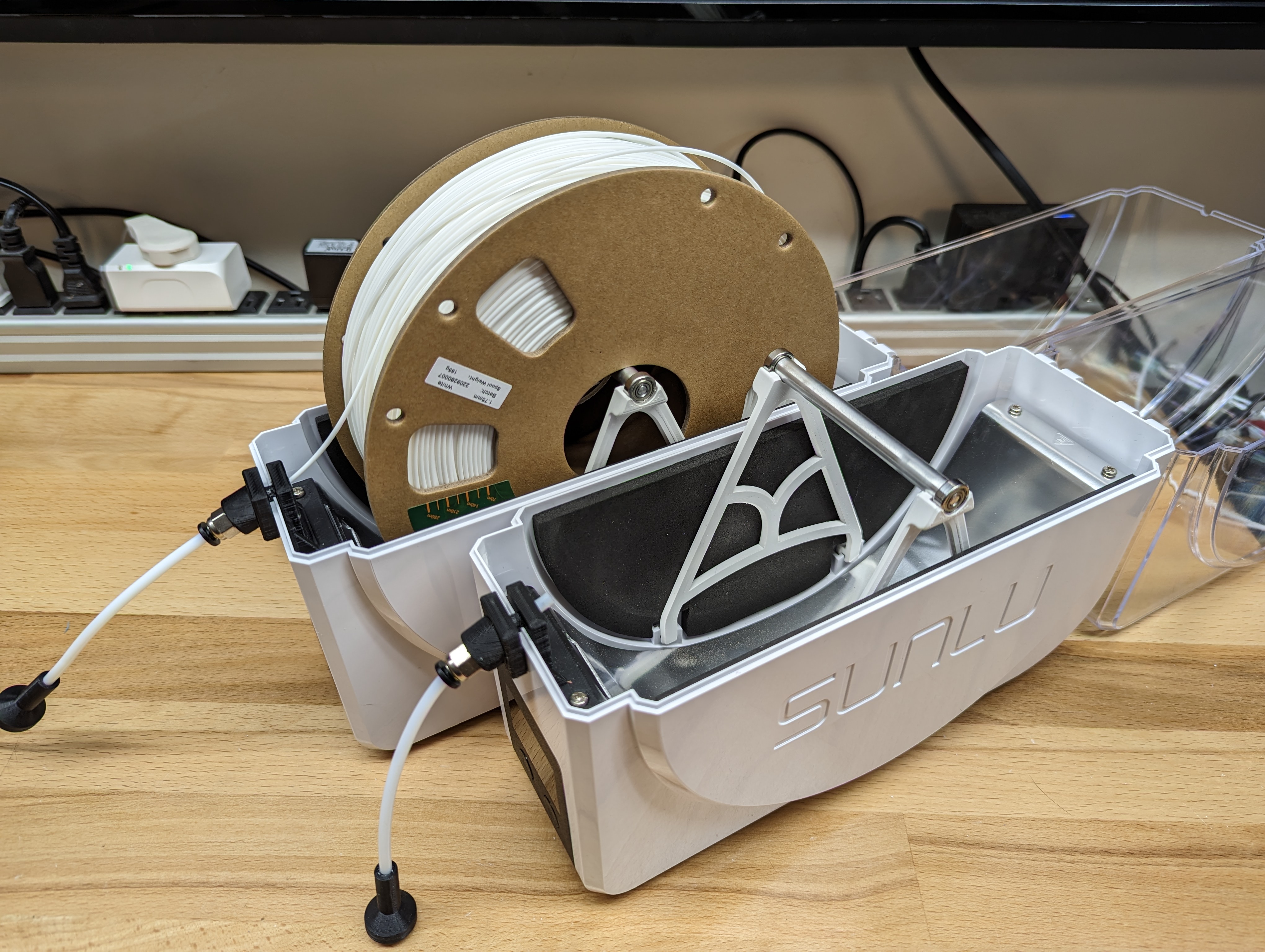 Sunlu S1 filament roller and binding fix