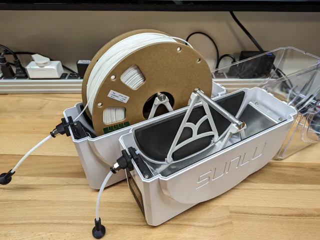 Sunlu S1 filament roller and binding fix