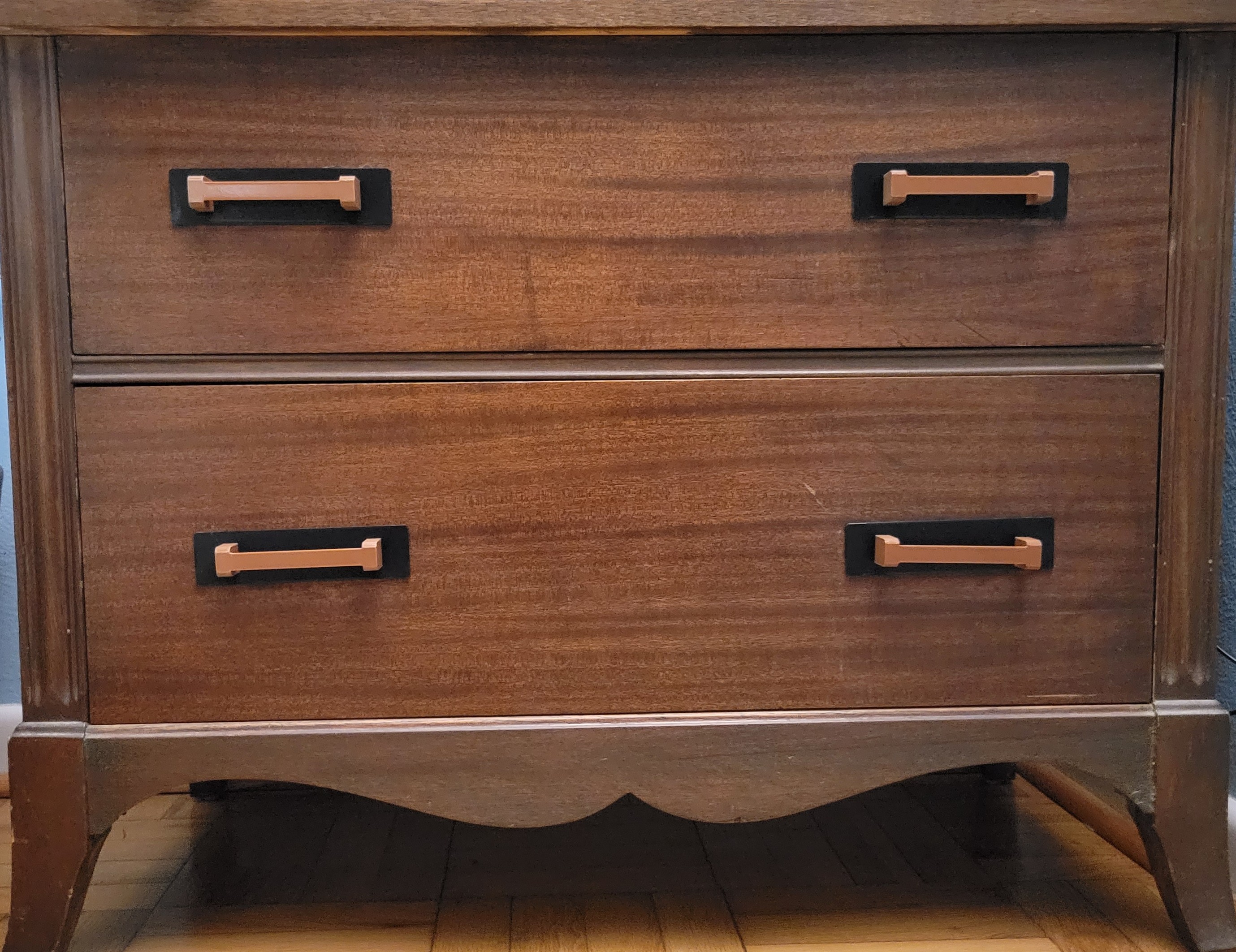 Replacement Drawer Pull and Escutcheon