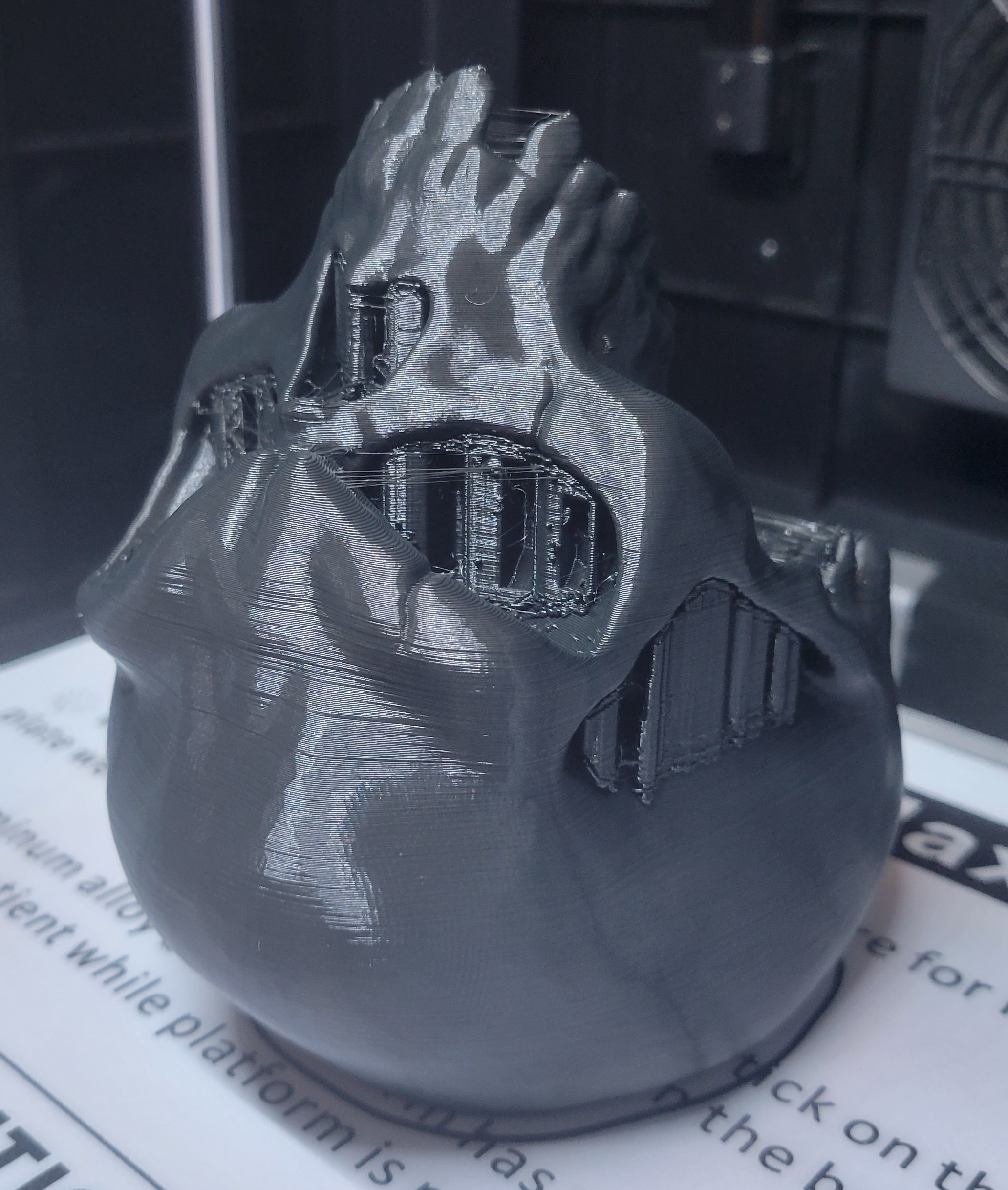 Skull in Flames by Desertpilot | Download free STL model | Printables.com