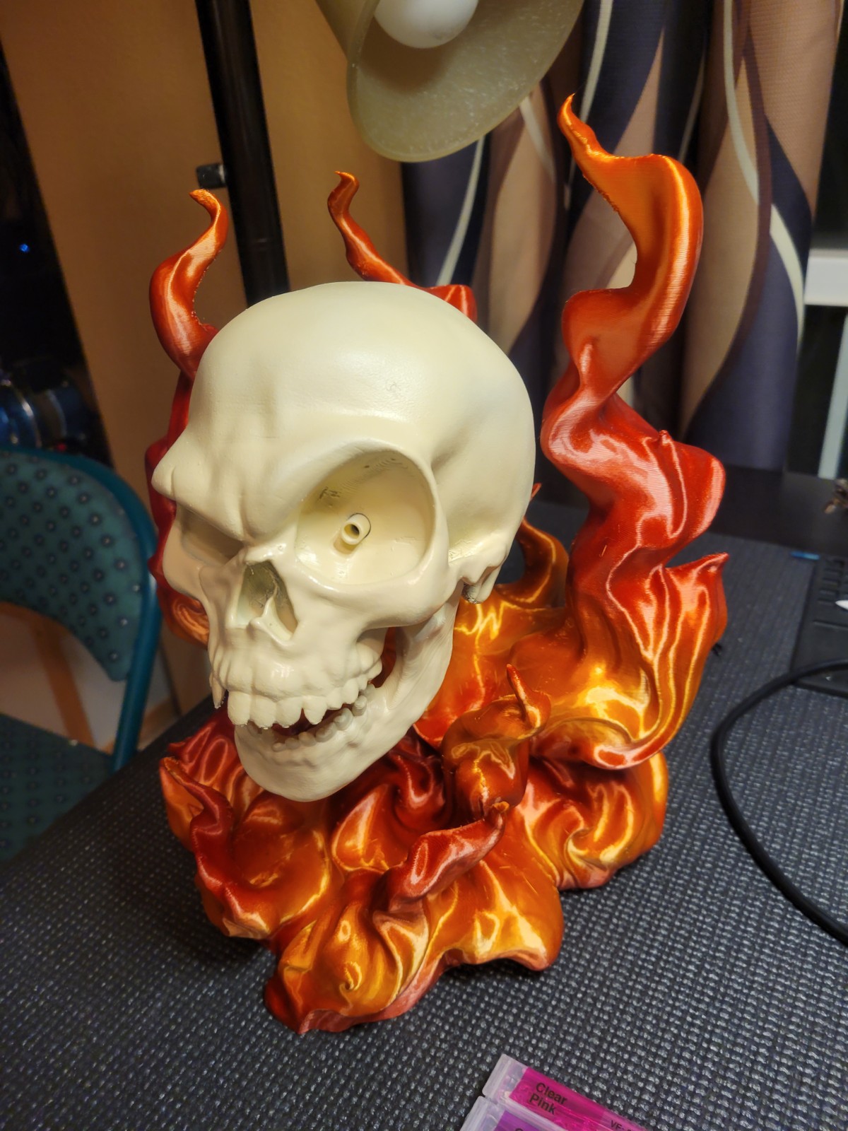 Miniatura 11 do modelo 3D Skull in Flames