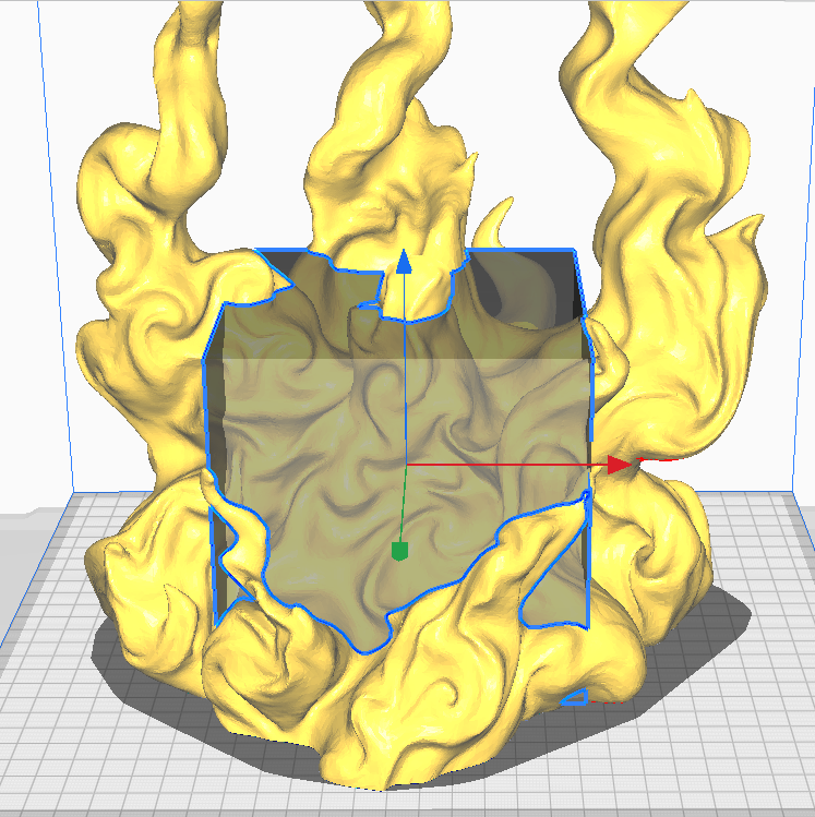 Miniatura 21 do modelo 3D Skull in Flames