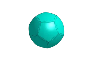 Reuleaux dodecahedron
