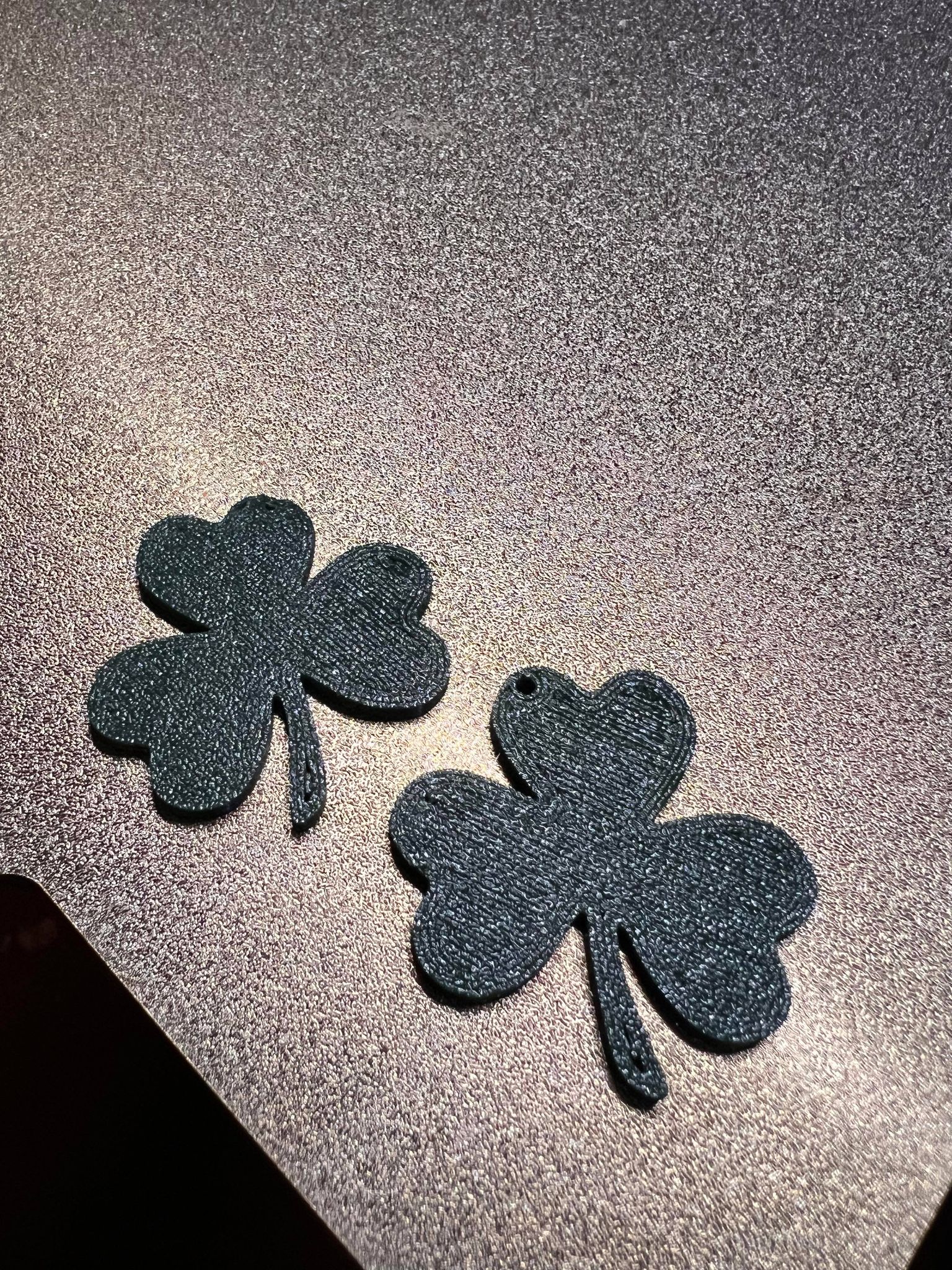 Solid Shamrock Earrings — miniatura 2