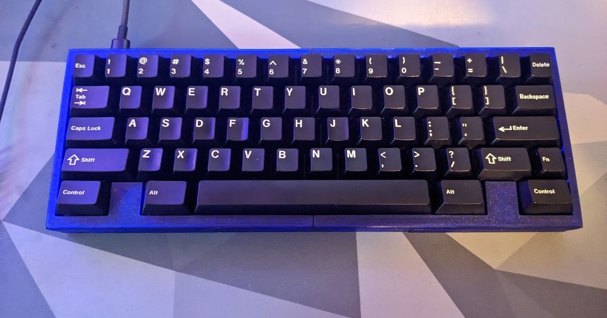 キーボード PLA60 Gasket Mount 60% Hotswap Keyboard PLA60 Gasket Mount 60% Hotswap Keyboard - メルカリ