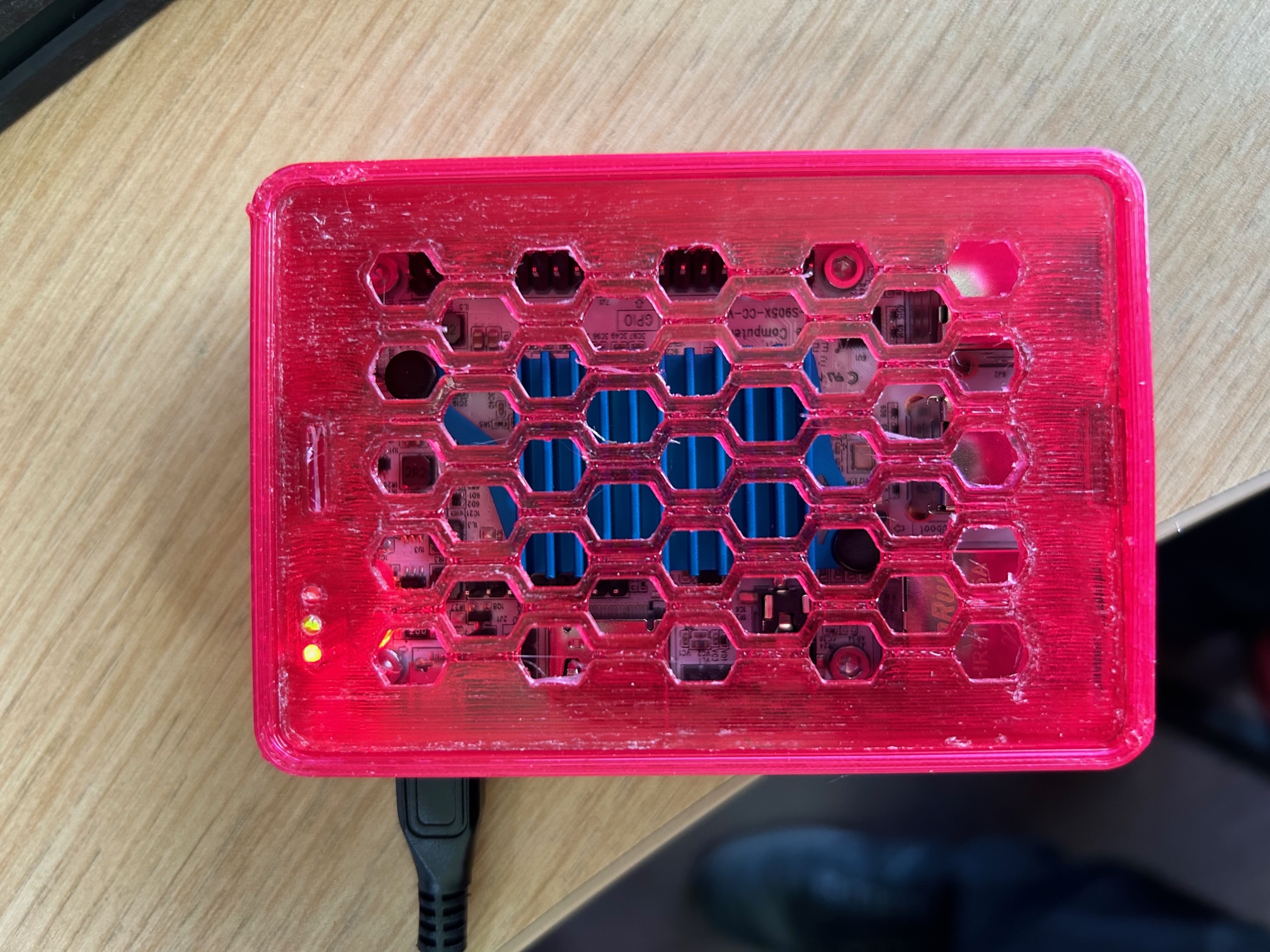 Remixed case for Libre "Le Potato" using M3 threaded inserts 3D model thumbnail