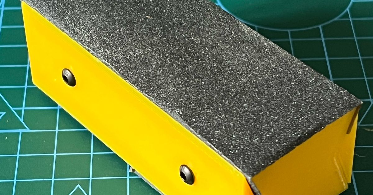 Sanding Block by daarshclicks Download free STL model