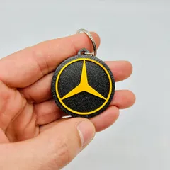 Mercedes Benz Keyring by storksb, Download free STL model