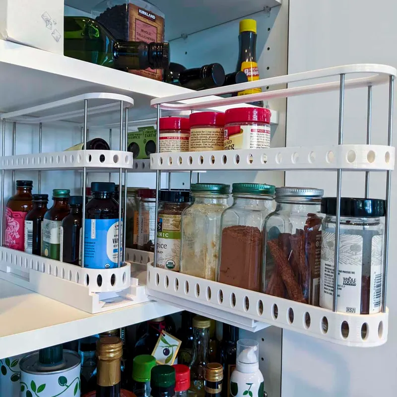 Spice Rack Pullout by SpongyBob, Download free STL model