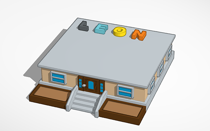 villa 3D model
