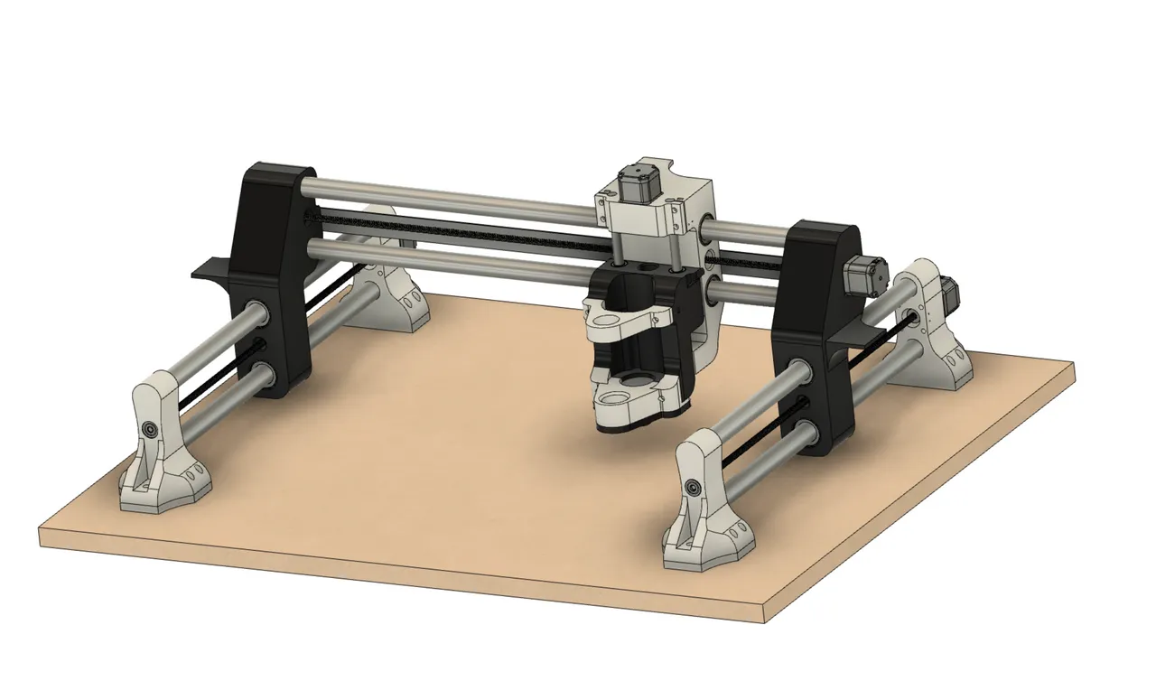 Tutor Formand Disse 3D Printed CNC Machine by UnclePete-Designs | Download free STL model |  Printables.com