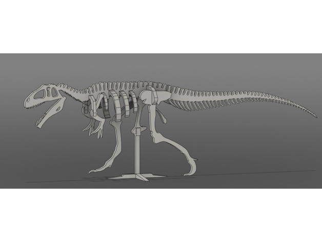 Giganotosaurus Dinosaur Kit Card