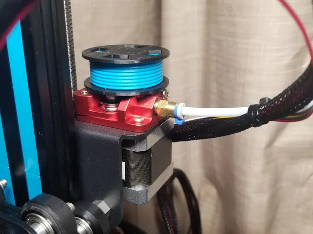 Filament Spool Extruder knob