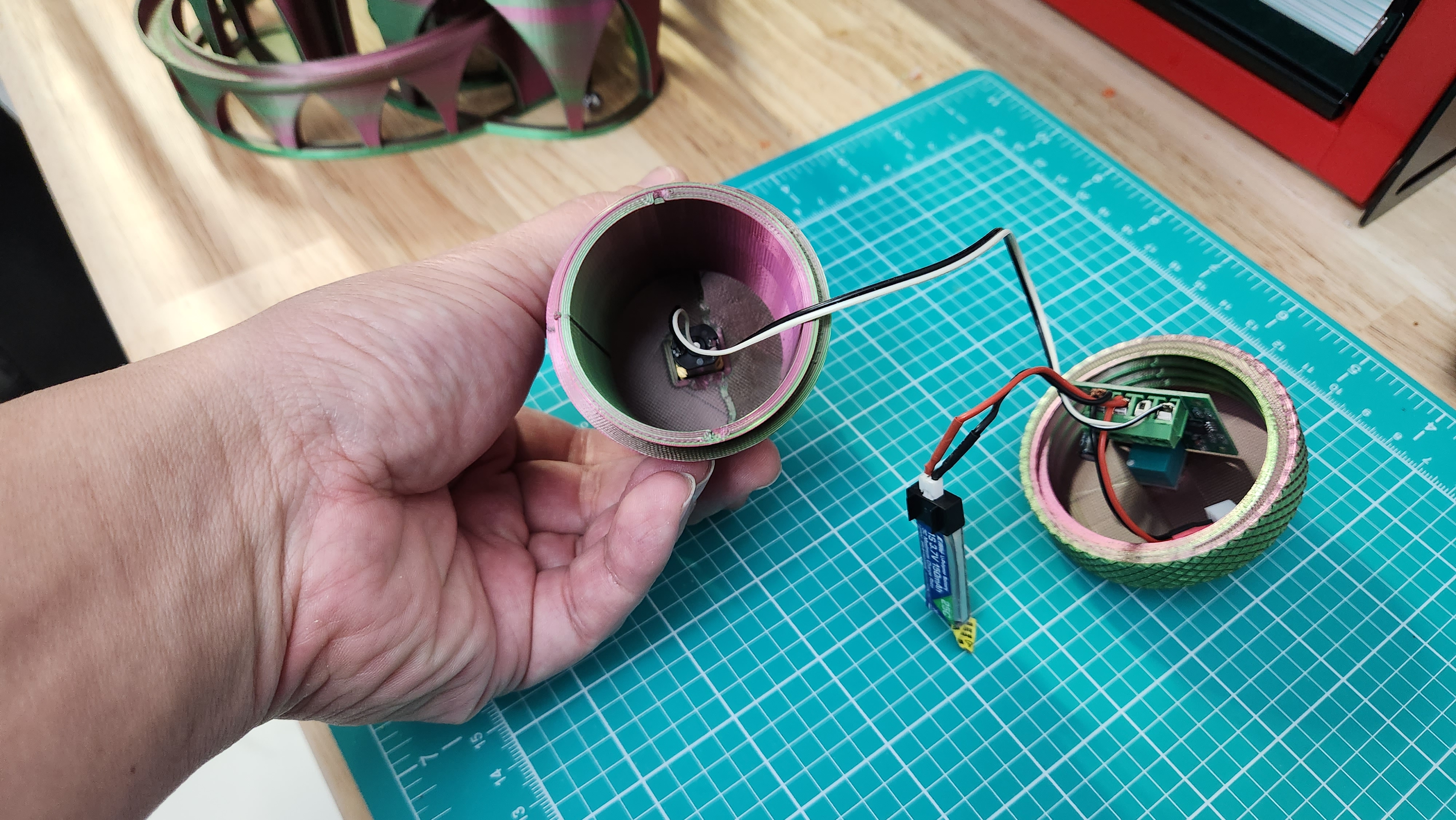 Motor Conversion for "The Cyclone" marble Machine