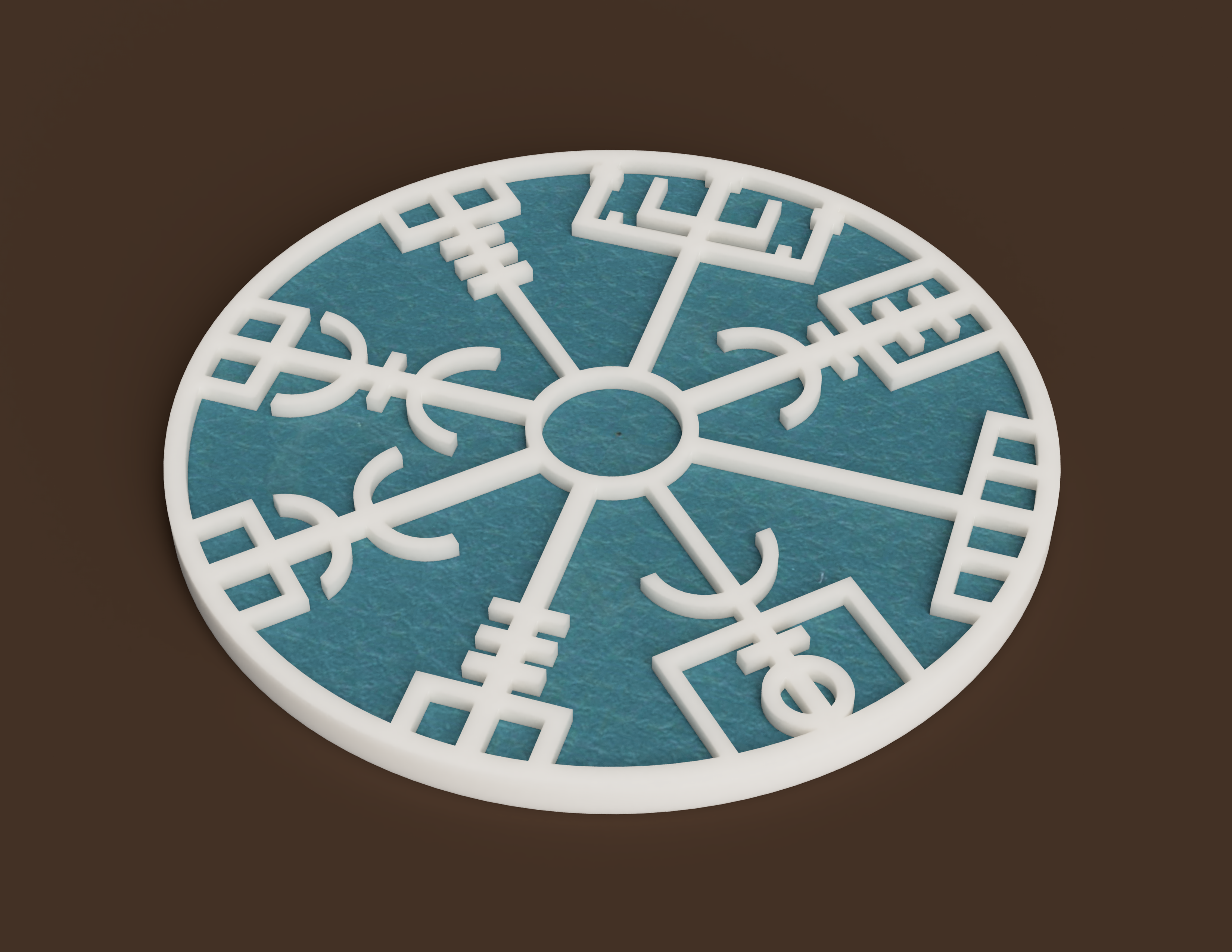 Vegvísir Coaster
