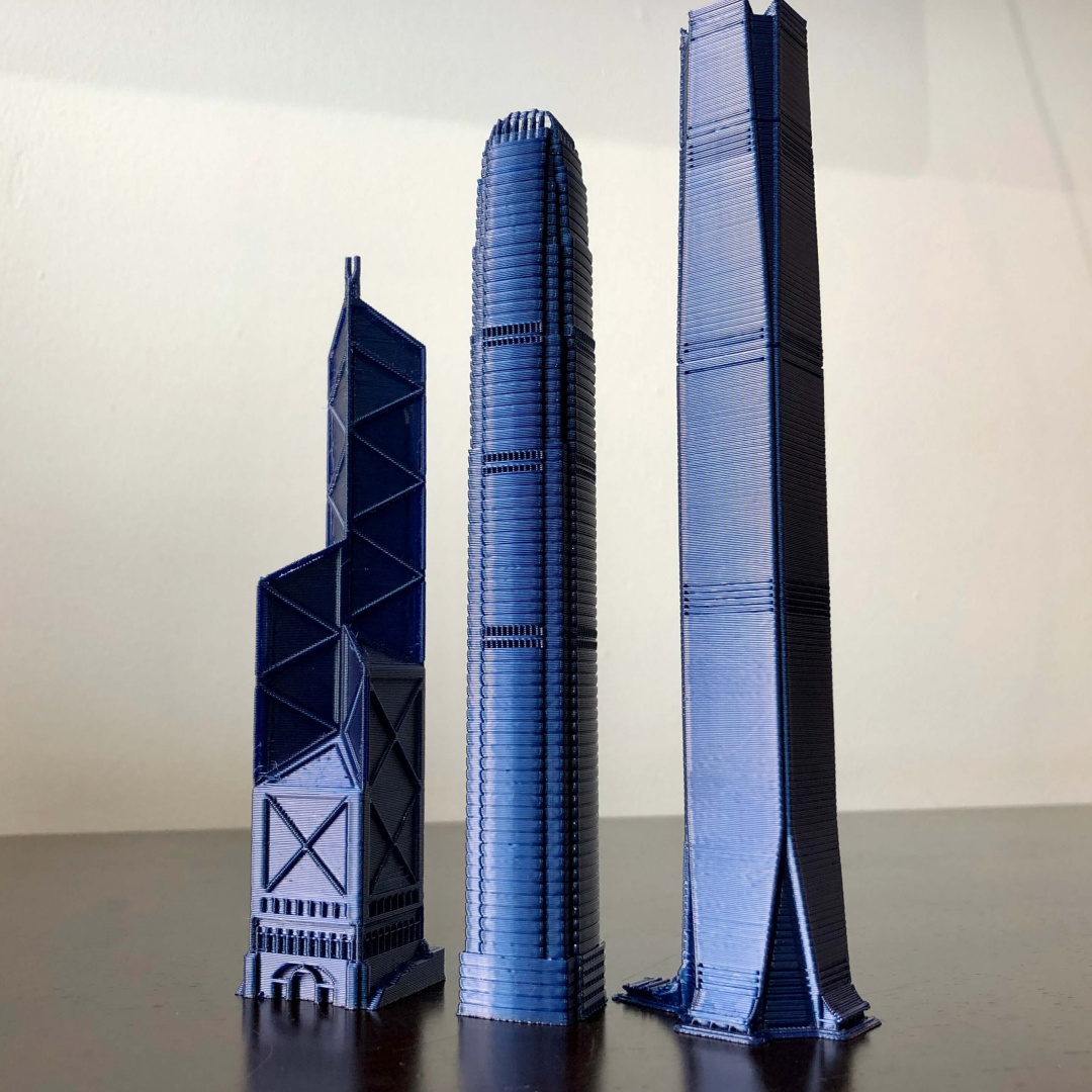 Skyscrapers of Hong Kong , China
