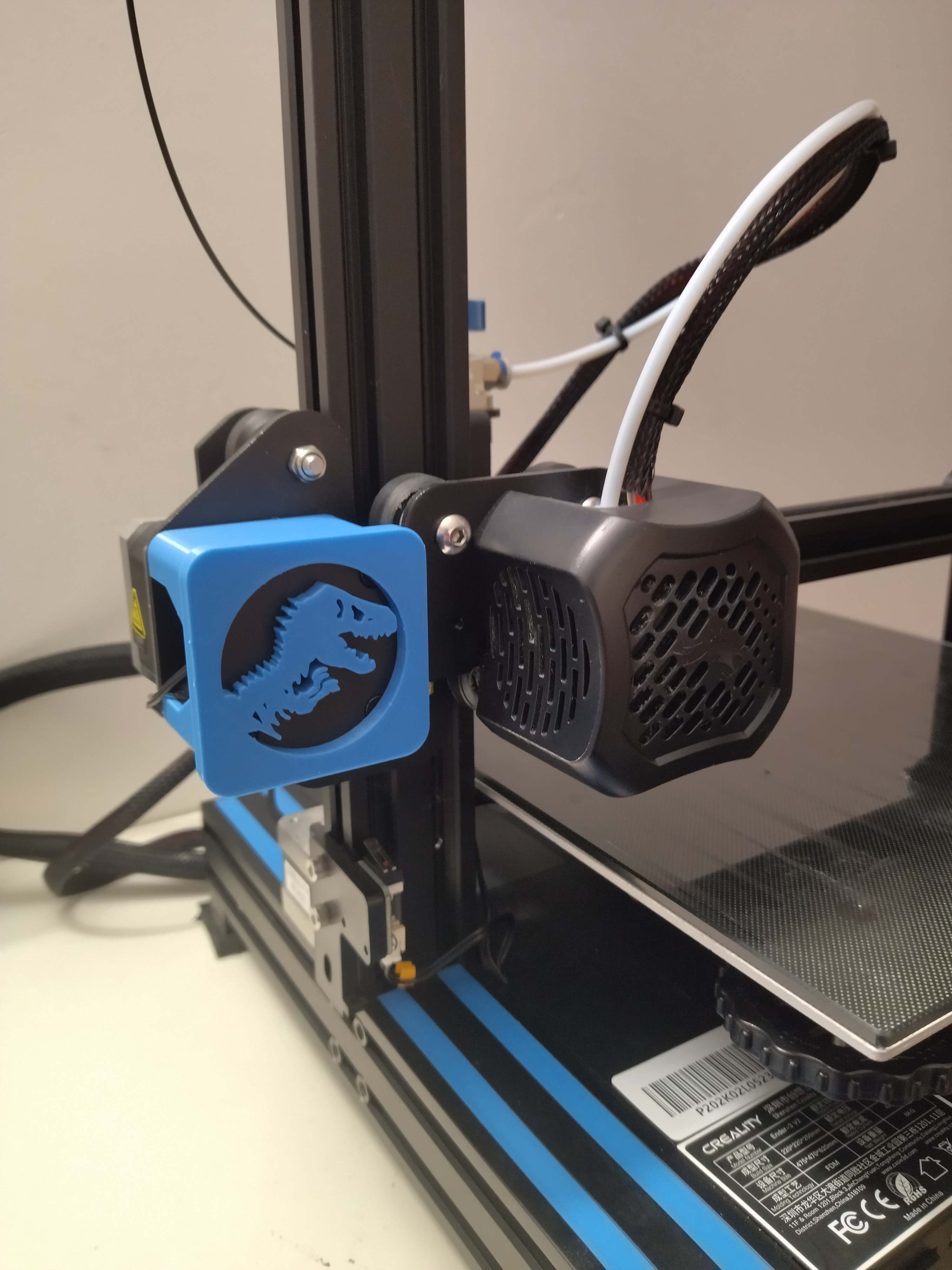 CACHE MOTEUR DE JURASSIC PARK CRÉALITY ENDER 3