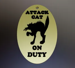 Attack Cat on Duty