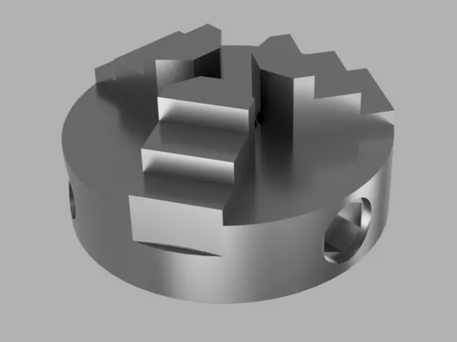 3 Jaw Chuck/Vice 45 Adapter