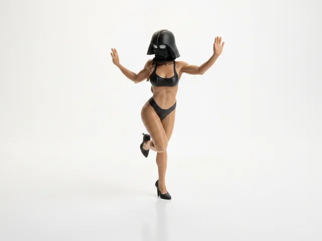 Female Darth Vader Figure Statue 3D Printable