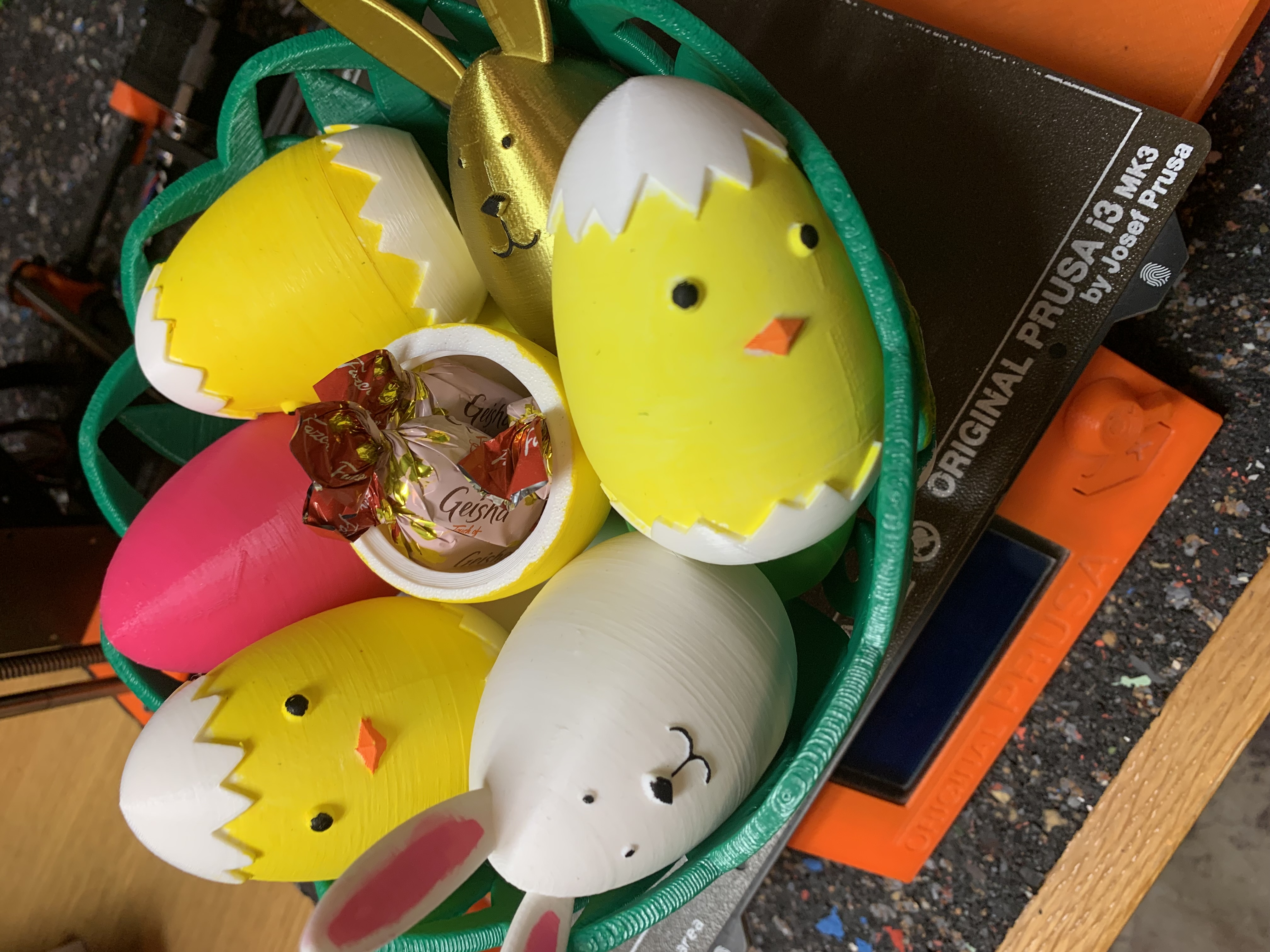 Miniatura 3 do modelo 3D Easter Chick