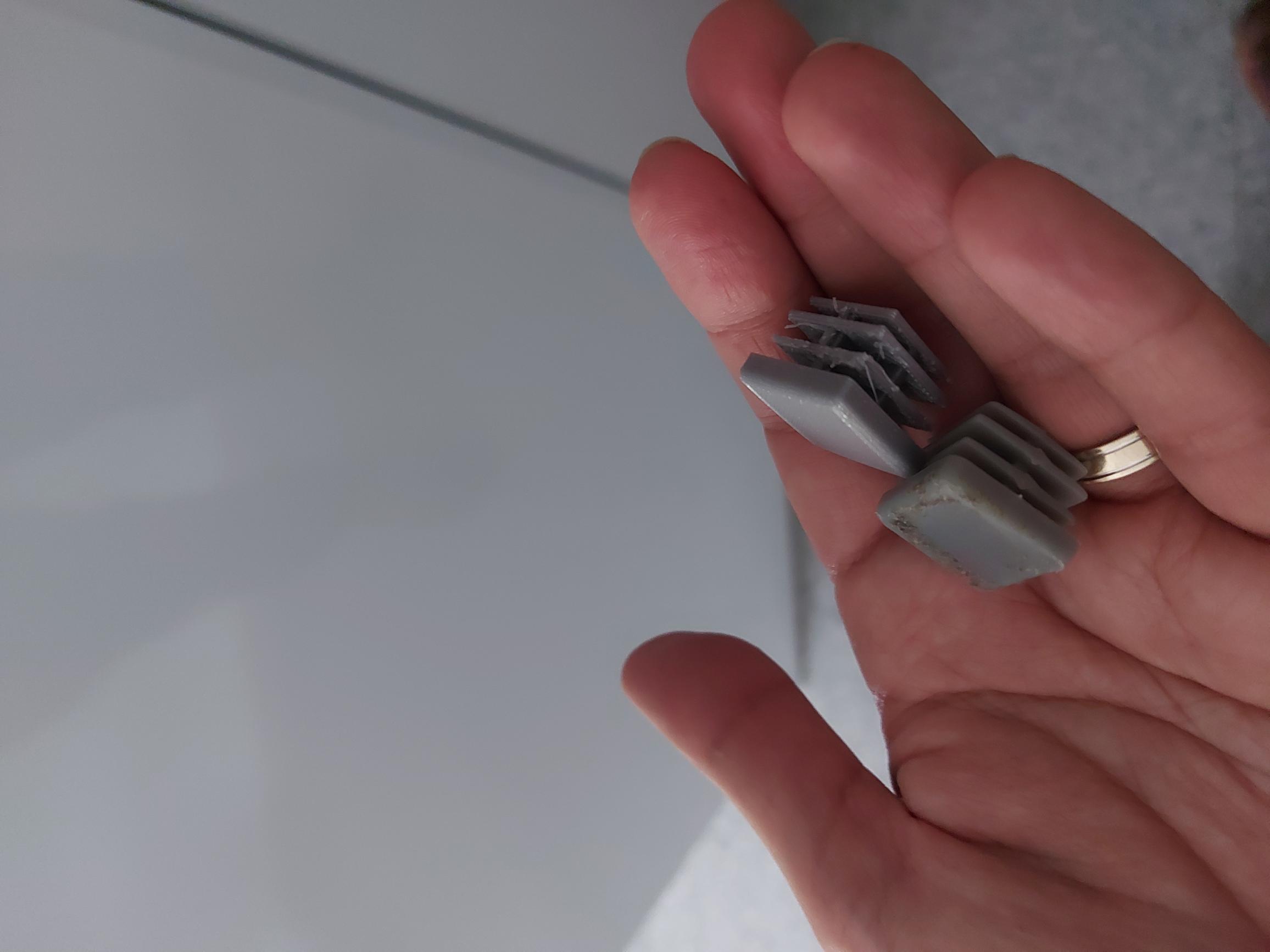 Kitchen chair leg caps by mecfluid Download free STL model