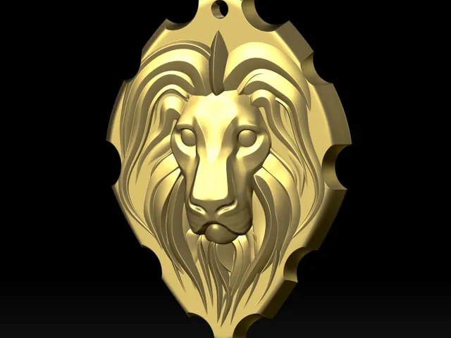 Lion pendant