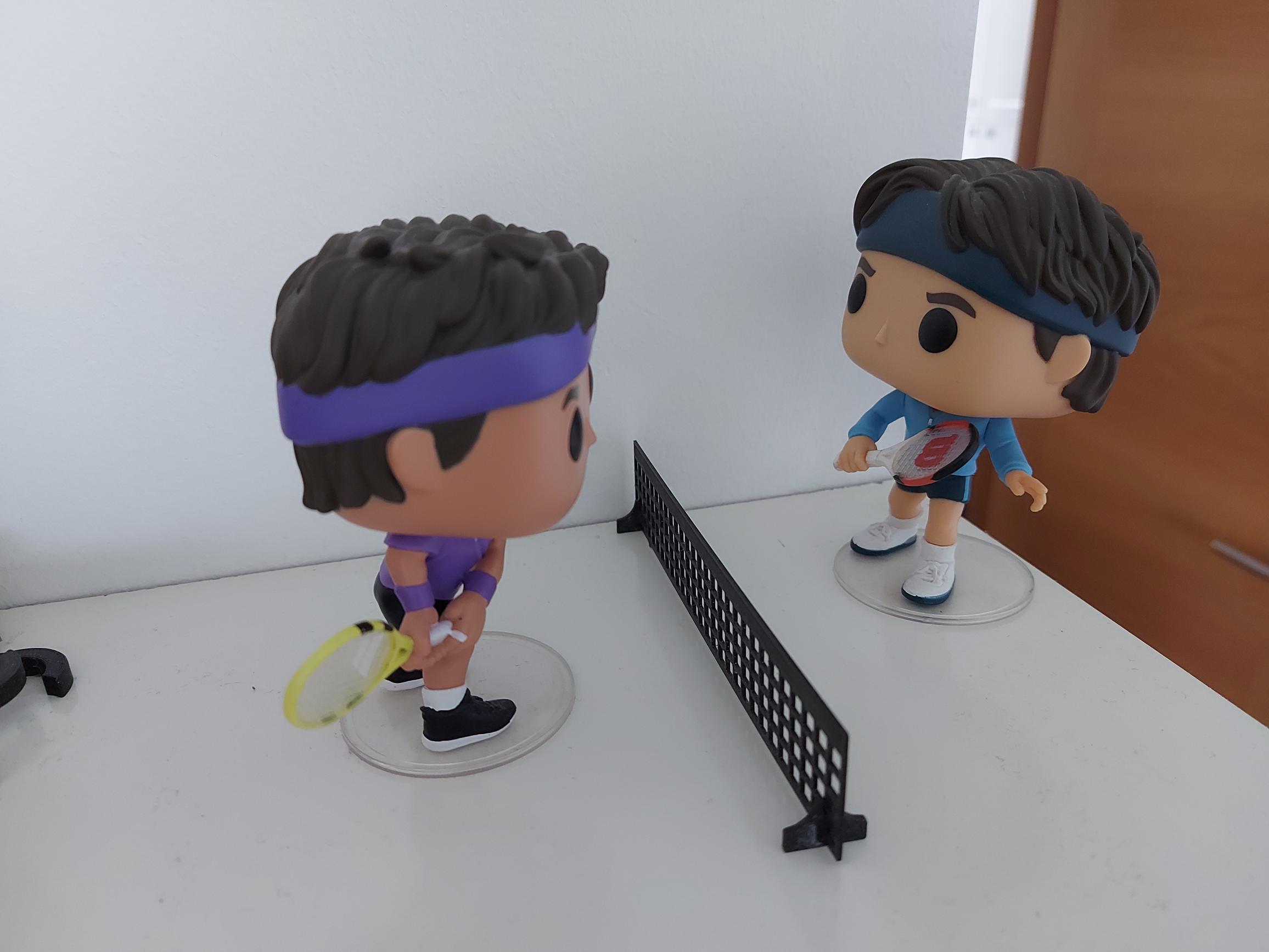 Tennis net for Funko pop