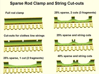 Sock Clips for Laundry Rack (improved, V4) by vivamus3d