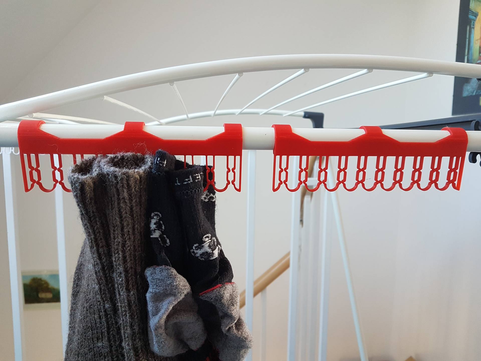 Sock Clips for Drying Rack by lundiplutzmus - Thingiverse