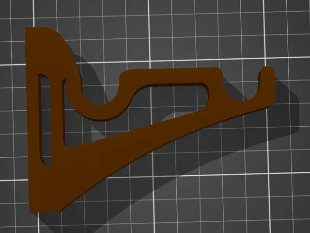 curtain holder - porta cortinas 16mm