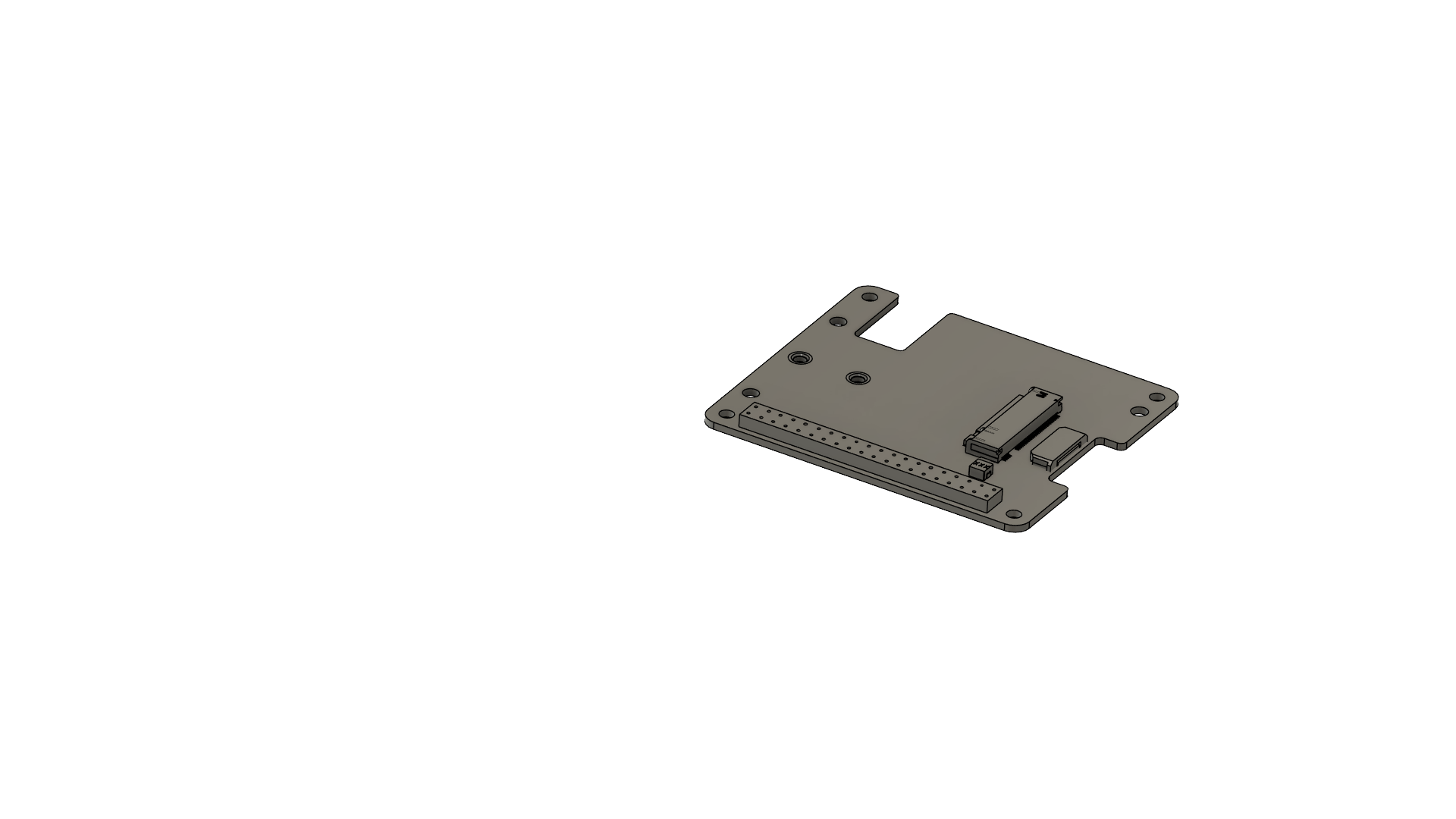 Raspberry Pi HAT+ M.2 Reference Model