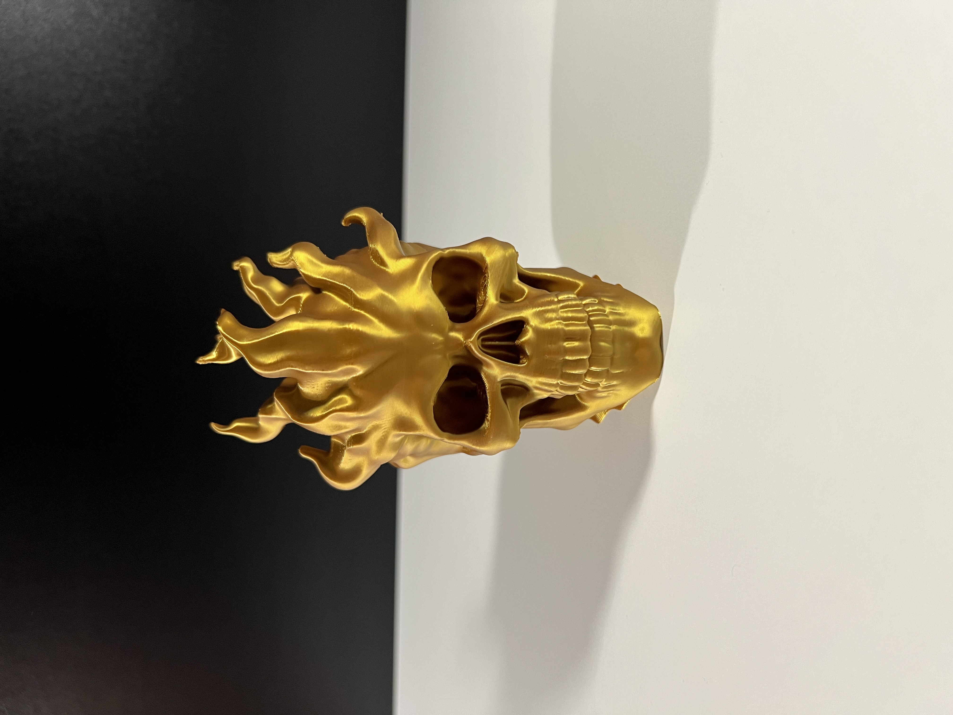 Miniatura 2 do modelo 3D Flame Skull