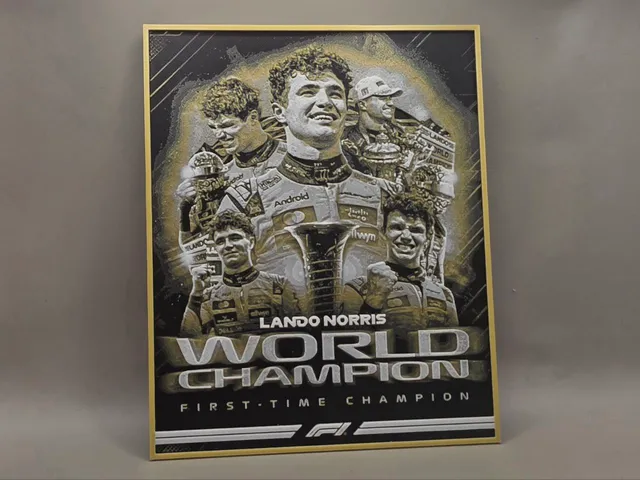 Lando Norris World Champion F1 - HueForge