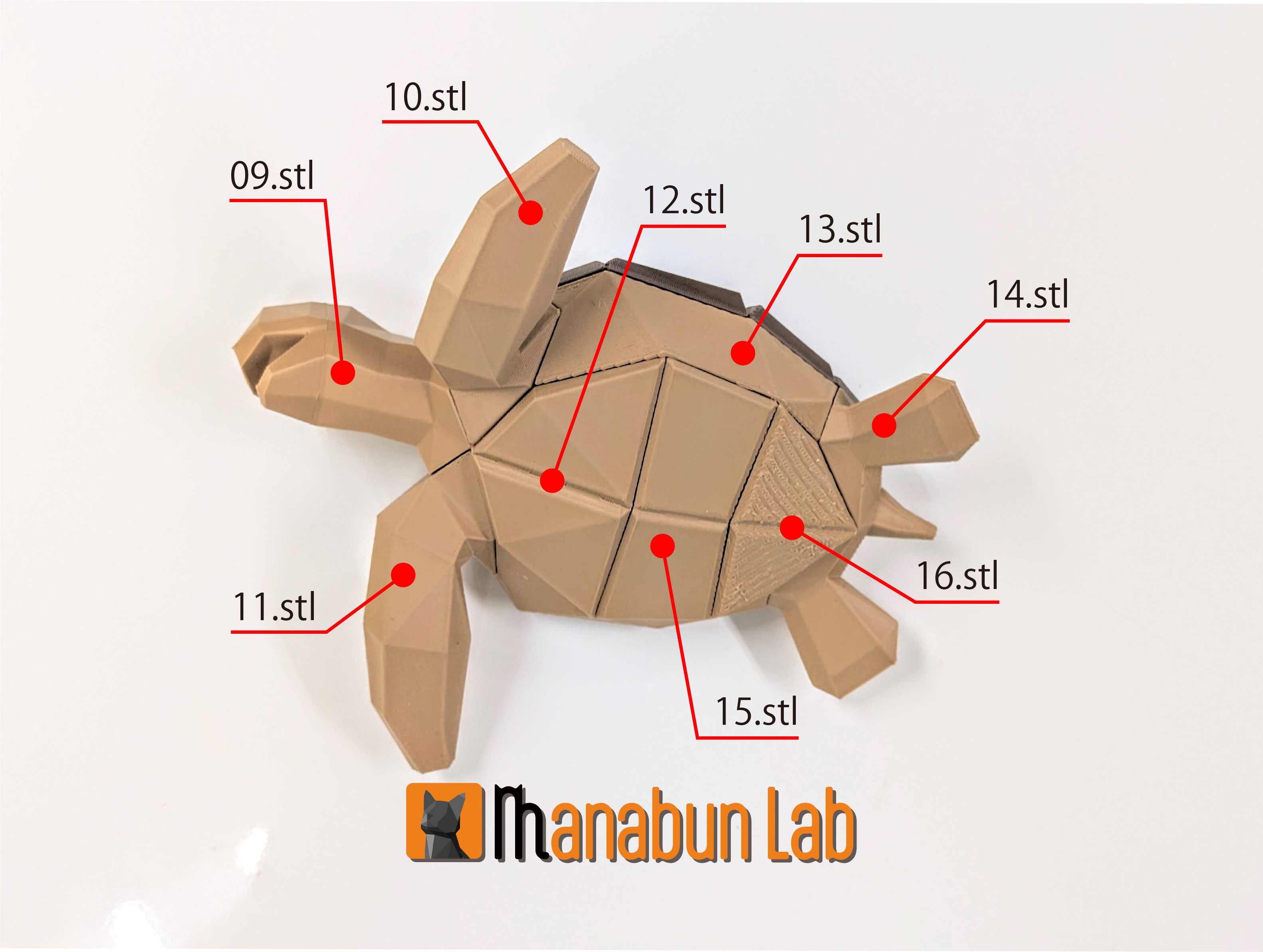 Low Poly Sea Turtle Puzzle — miniatura 9