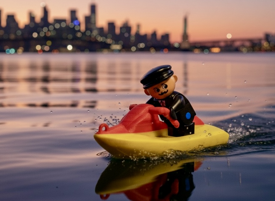 LEGO DUPLO compatible Jetski