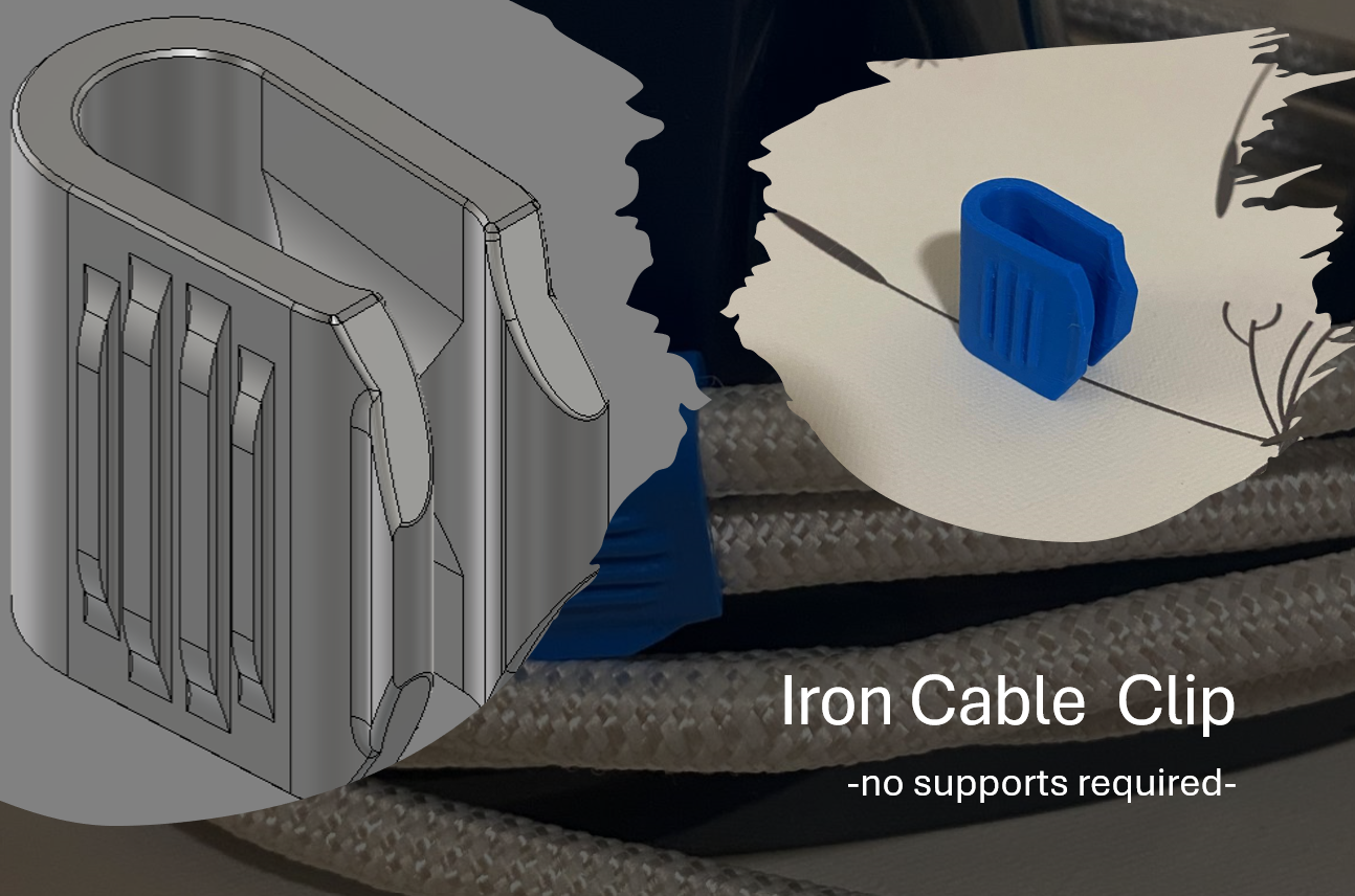 Iron Cable Clip