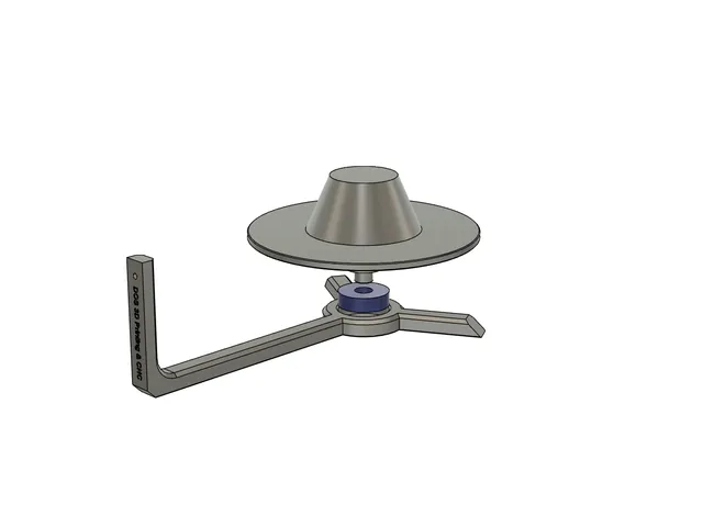 Sideways Filament Spool Holder (Inside the Chamber)
