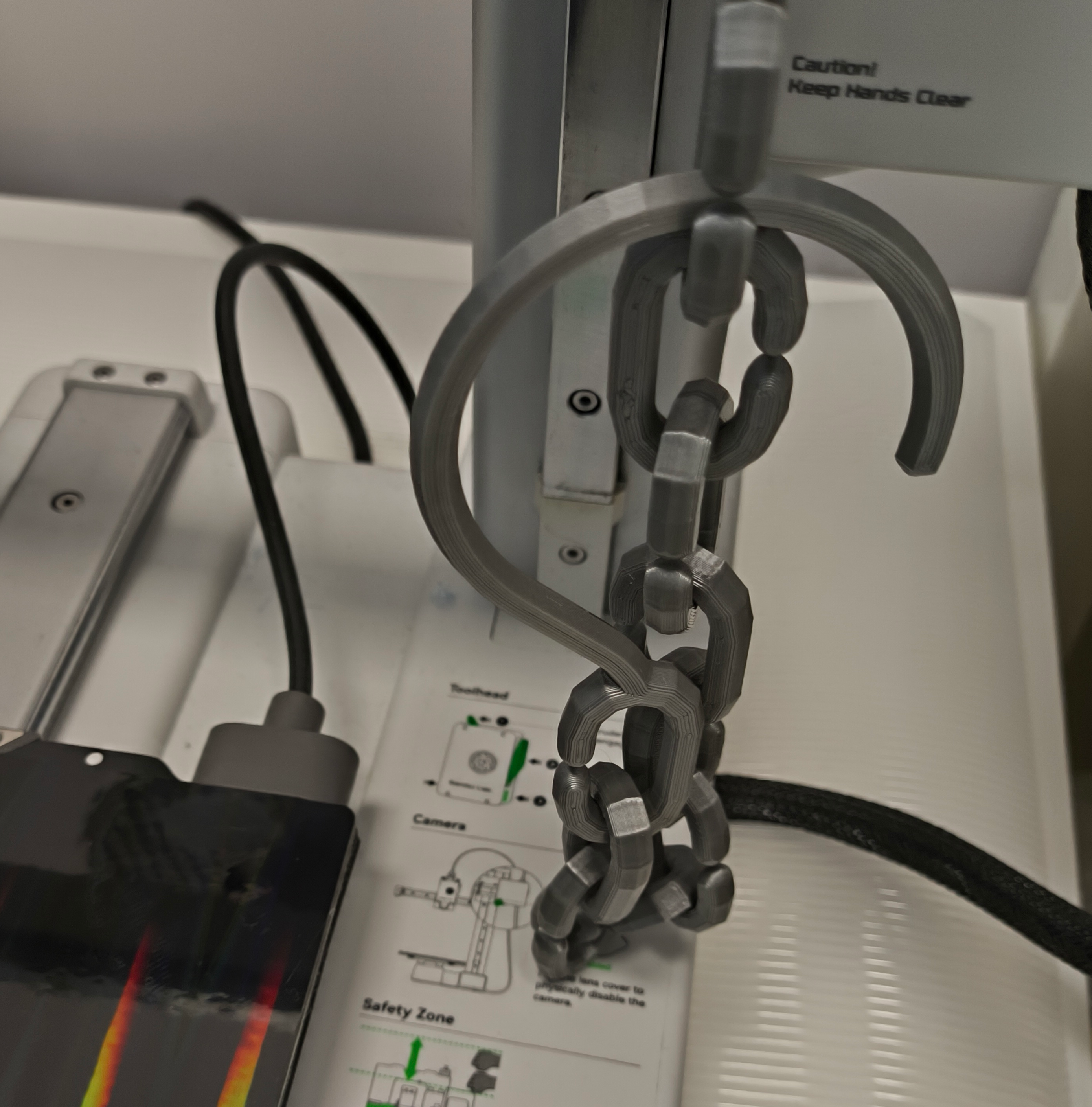 Miniatura 3 do modelo 3D Robust Modular Chain System with Versatile Hooks