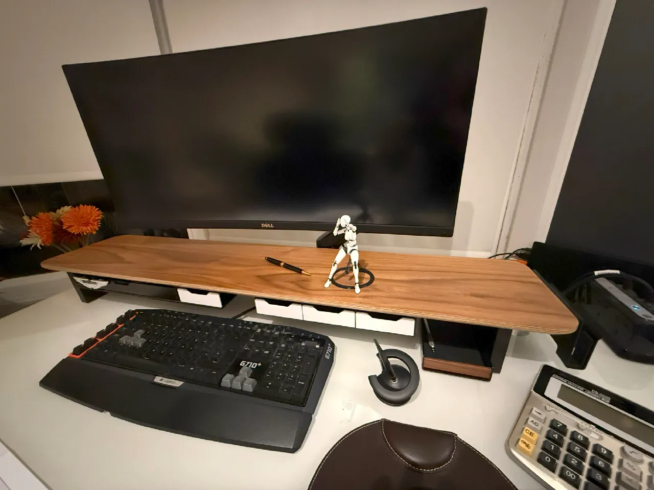 Balolo Monitor Stand Drawer System by DragonRR | Download free STL 