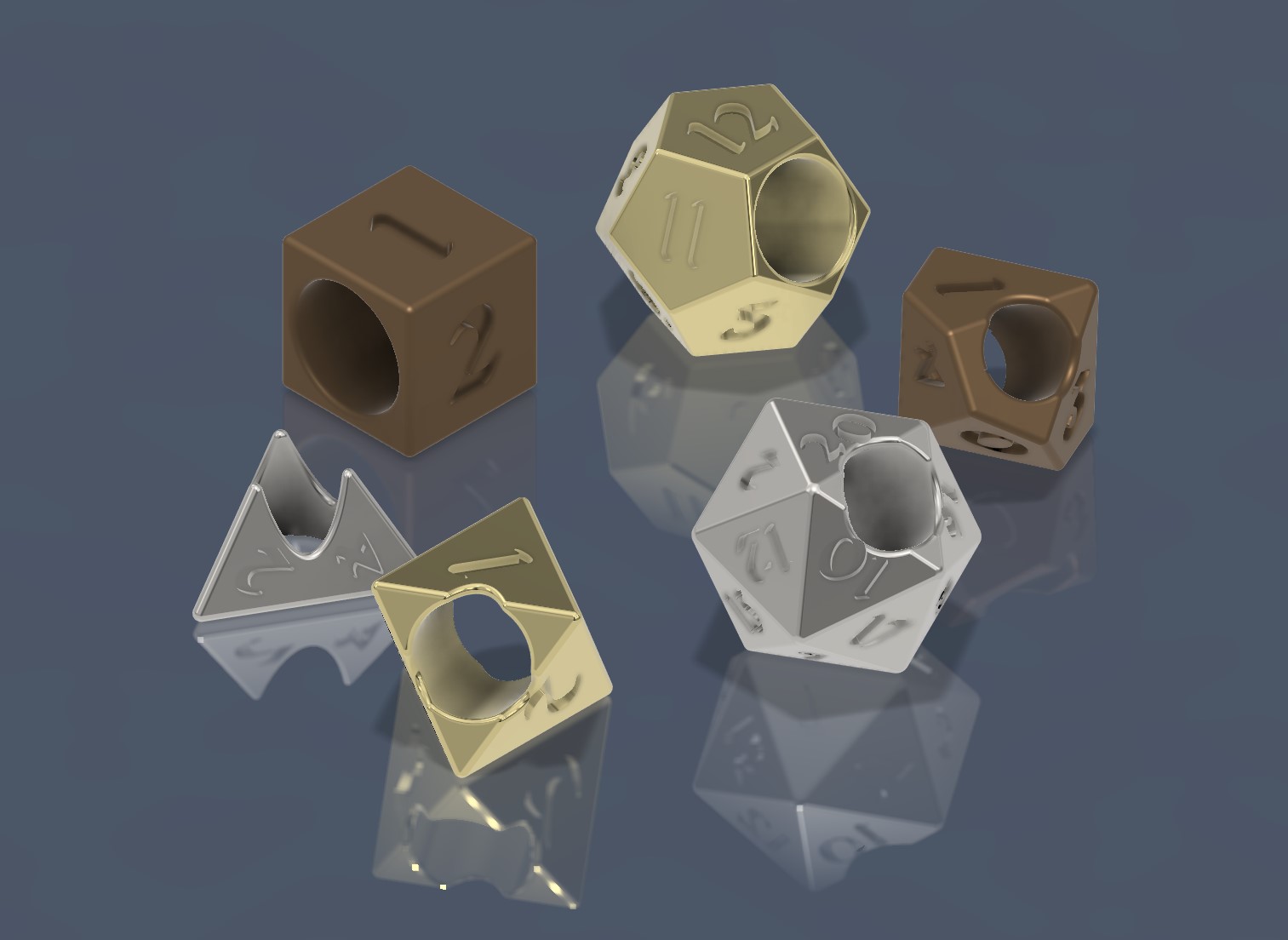 Dice Beads - Full set v2