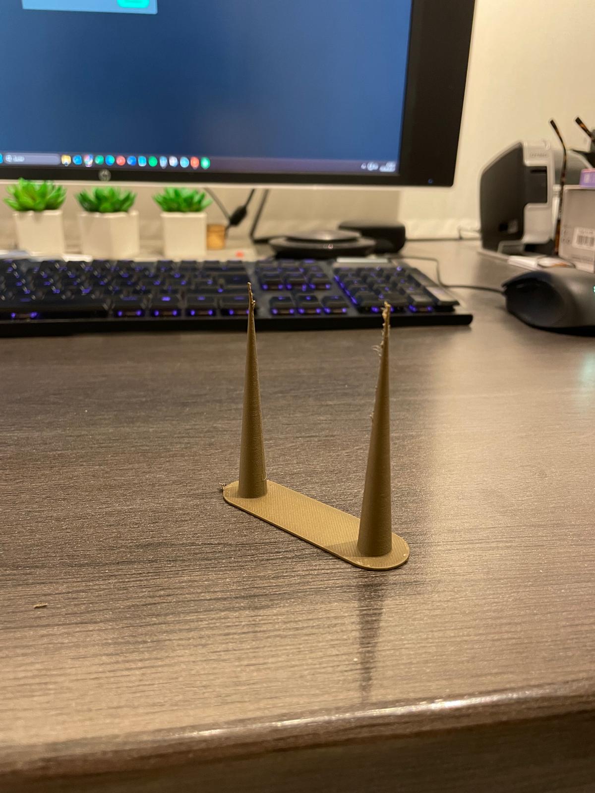 Miniatura 4 do modelo 3D Stringing Calibration Test Towers