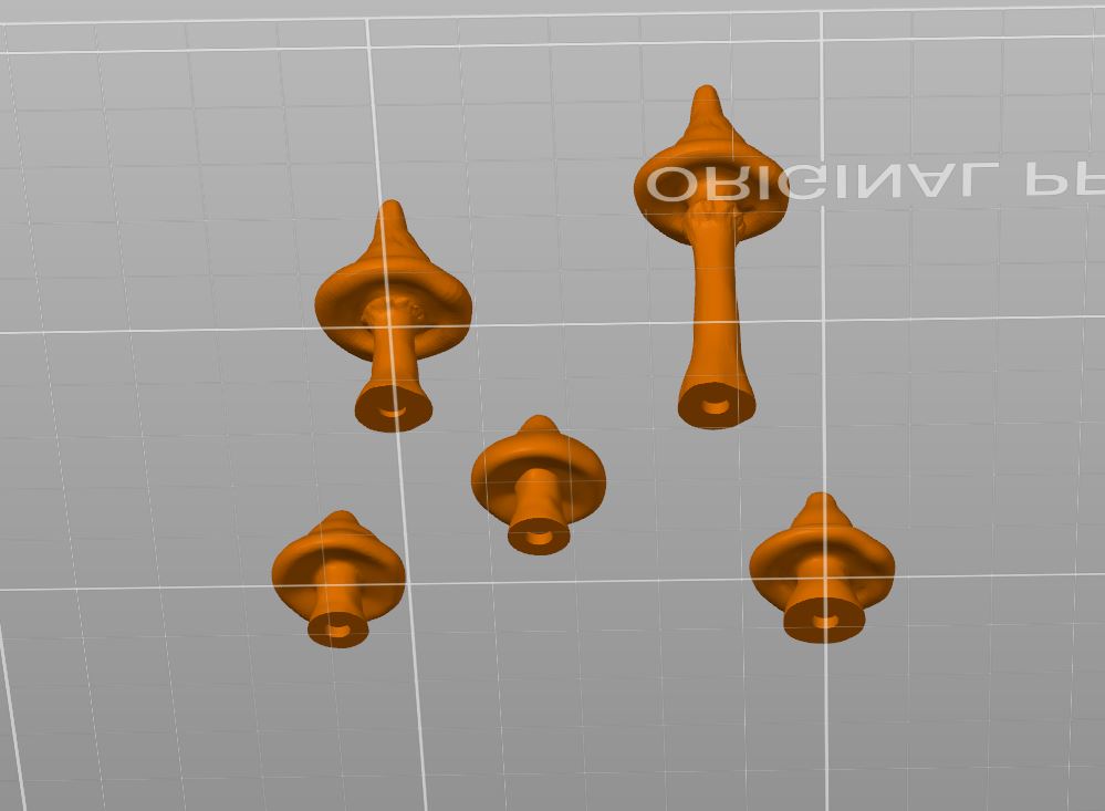 Mushrooms - CfE 3D Nature Set Expansion 3D model by Zeitgeist